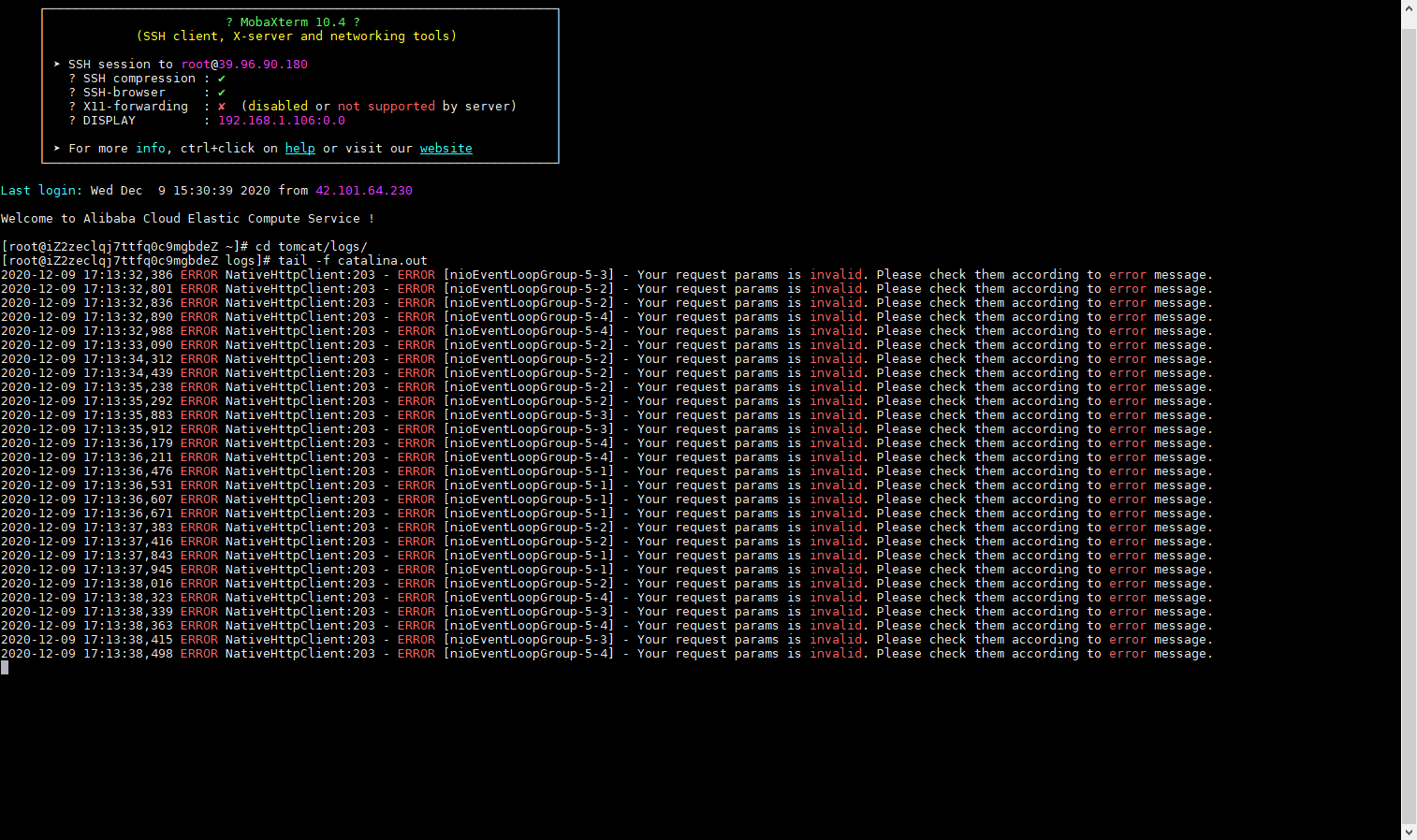 Query params array. Params. Importing soopyv2 unable to Import Module soopyv2. C.params is not a function.