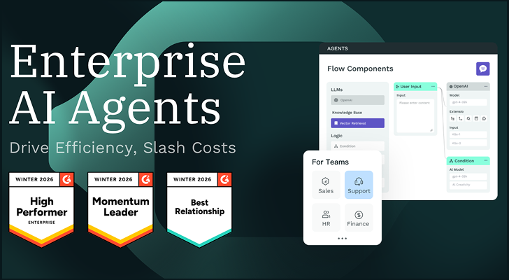 GPTBots再获国际认可！荣膺G2 2026冬季三项大奖，持续领跑AI智能体赛道