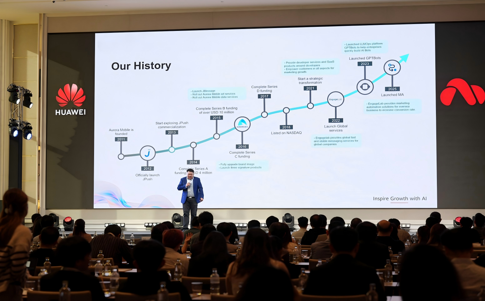 极光旗下GPTBots亮相华为泰国合作伙伴峰会，带来让流量真正转化为业绩的AI解决方案